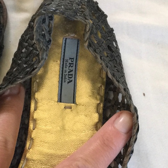 Prada Woven Flats - Picture 3 of 7